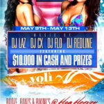 DJ Laz Mothers Day Weekend 2014 activity
