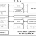 Honda air bag propeller guard diagram patent drawing