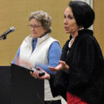Pam Dillon of NASBLA and Joanne Dorval of U.S. Sailing presenting at NBSAC97