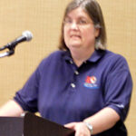 Pam Doty of USACE presenting at NBSAC97