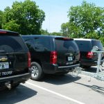 Oklahoma OHP Lake Patrol vehicles