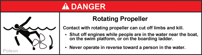 Suggested changes to ABYC helm propeller warning