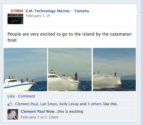 Yamaha Malaysia Facebook Page