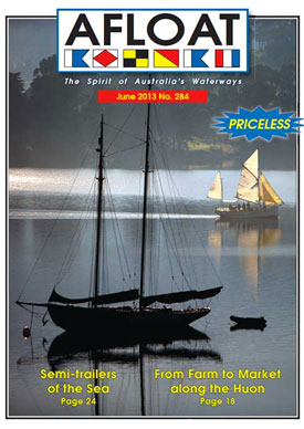 Afloat, June 2013 Cover