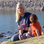 Aiden Mckitrick and his mom clipped from WFAA video