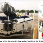 Mark Barhanovich's center console fishing boat. Photo from Edward Fritsch expert witness report