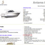 Beneteau Antares 8 meter boat