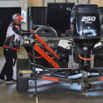 The Leash on Chris Lane's boat during 2016 Bassmaster Classic photo is an edited version of Bassmaster's Bling Gallery image #24