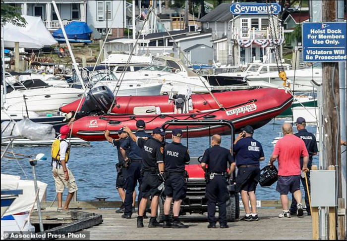Centerport Yacht Club RIB involved in the accident