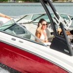Chaparral boat 2021 Surf Series 23 feet in Mercury Marine Press image - crop3 image