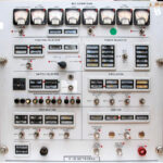 A 1970's Kennedy Space Center control panel