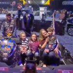 Ott Defoe & family in 2019 Bassmaster Classic after his win