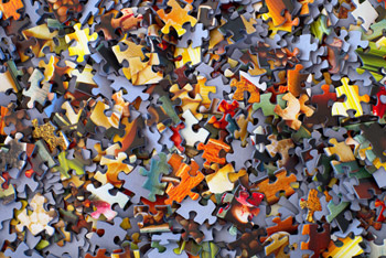 jigsaw puzzle pieces