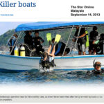 Killer Boats headline in The Star Online
