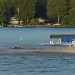 Lake Gage boat accident Yuxxy youtube video at 15 seconds