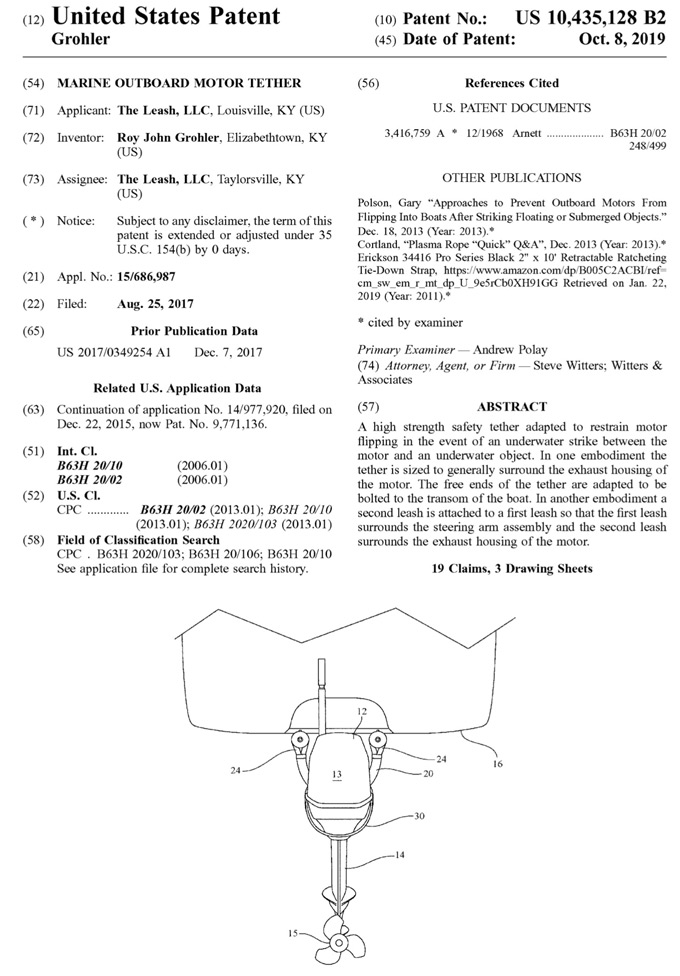 The Leash awarded 2nd U.S. Patent