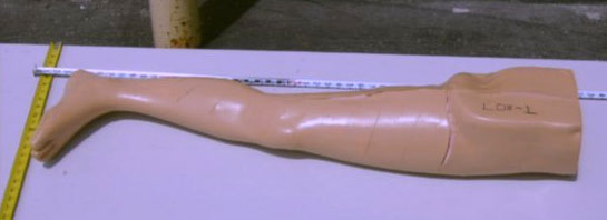 Listman Trial - Sawbones Limb Unguarded Propeller Post Test