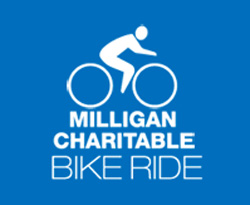 Milligan Charitable Bike Ride logo