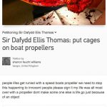 UK Petition to Put Cages on Boat Propellers