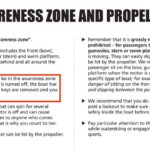 USCG rental boat training Propeller Awareness Zone text