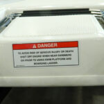 Propeller Warning Decal with Ladder