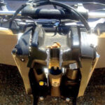 Rex Chambers' Mercury Marine outboard broken swivel plate