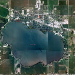 Storm Lake Iowa aerial view