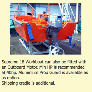 Supreme 18 workboat