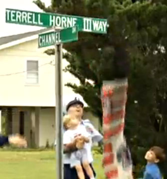 Terrell Horne Street Sign Unveiled