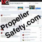 Image of DJ Laz's Facebook account that was shutdown