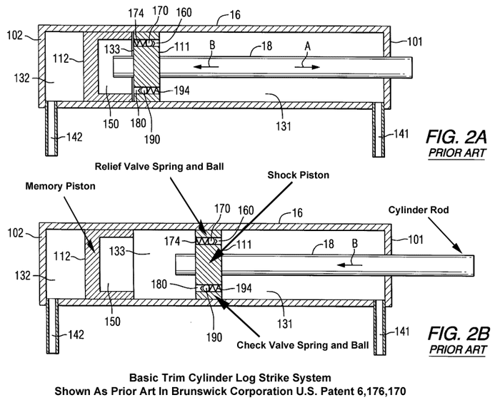 Trim Cylinder Design for Log Strike