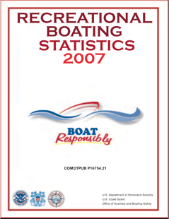 USCG 2007 Recreational Boating Statistics cover