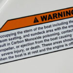 Super Air Nautique GS aft facing seat warning