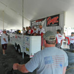 The weigh in stand up close, Nichols Marine Tournament Series Championship, Grand Lake, September 2015.