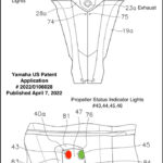 Yamaha Propeller Status Indicator Light patent application