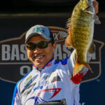 Yukihiro Sawamura day of Bassmaster Kentucky Lake Open bass tournament 2025.