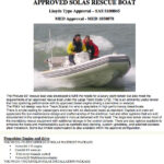 Zodiac P561 SOLAS rescue boat